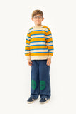 Tiny Cottons Stripes Sweatshirt ~ Vanilla/Mustard