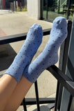 Le Bon Shoppe - Polka Dot Sneaker Socks (wholesale): BLUE/NAVY
