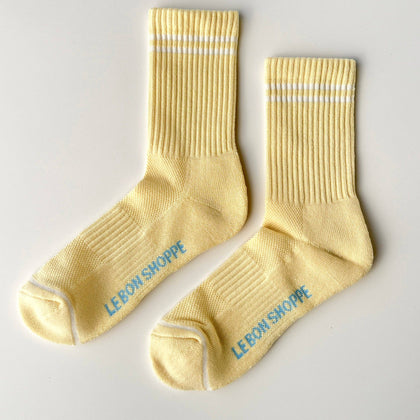 Le Bon Shoppe - Boyfriend Socks (wholesale): Lemonade