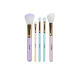 Oh Flossy - Oh Flossy 5-Piece Rainbow Makeup Brush Set