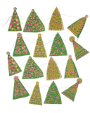 East End Press - Midcentury Trees Sewn Garland