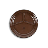 Crow Canyon Home - Camp Plate, Set of 2: Forest Green with Black Rim