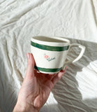 Erika Christine Ceramics - Cornflower Mug- Emerald
