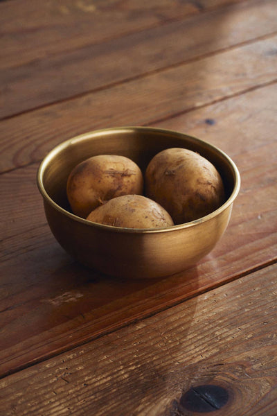 Fog Linen Work - Brass Bowl (L): L