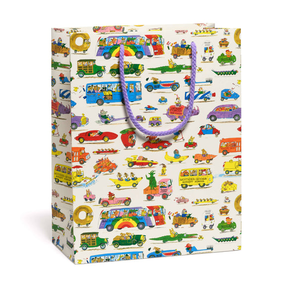 Red Cap Cards - Busytown Cars gift bags: Large