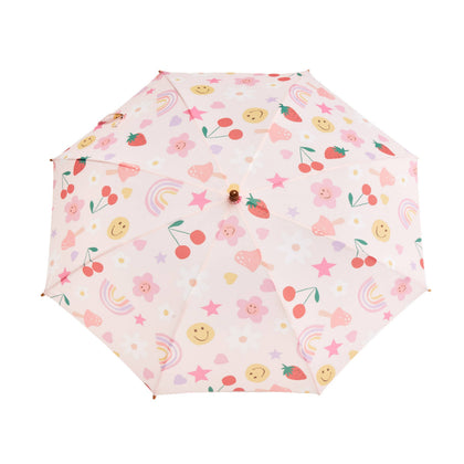 Original Duckhead USA - Limited Meri Meri Happy Icons Kids Duck Umbrella: Pink