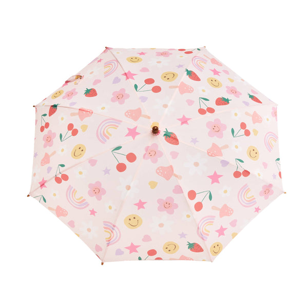 Original Duckhead USA - Limited Meri Meri Happy Icons Kids Duck Umbrella: Pink