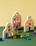 MAISON RUE LLC. - Riley City Blocks & Gems Set: Multicolor / L