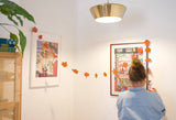 East End Press - Autumn Leaves Sewn Garland