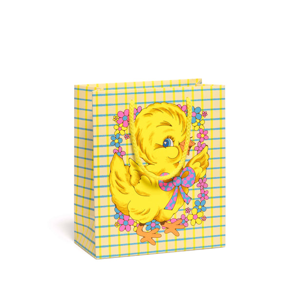 Red Cap Cards - Happy Chick medium gift bag: Medium