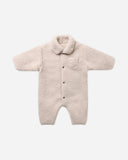 Quincy Mae Shearling Jumpsuit ~ Rose Water