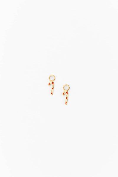 Pip Pop Post - Candy Cane Charm: Pair
