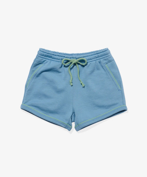 Oso & Me Bailey Baby Short ~ Dusty Blue