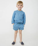 Oso & Me Bailey Baby Short ~ Dusty Blue