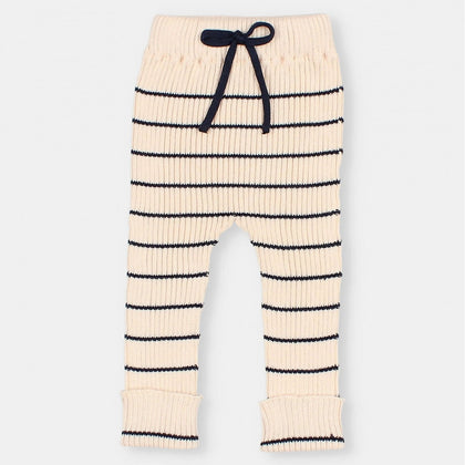 Buho BB Rib Knit Pant ~ Stripe