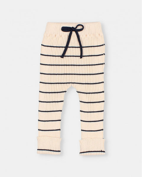 Buho BB Rib Knit Pant ~ Stripe