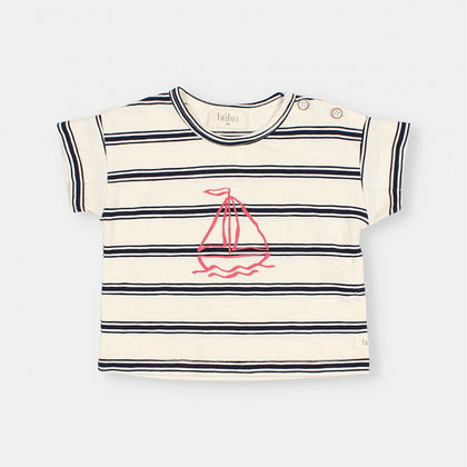 Buho BB Stripes T~Shirt ~ Sail