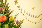 East End Press - Midcentury Trees Sewn Garland