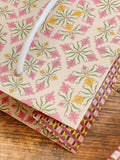 re:mused studio - Heather Lattice Gift Bag