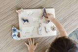 Paige Tate & Co. - Farm Animals Wooden Puzzle: A Tabitha Paige Puzzle