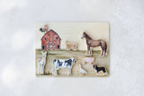 Paige Tate & Co. - Farm Animals Wooden Puzzle: A Tabitha Paige Puzzle