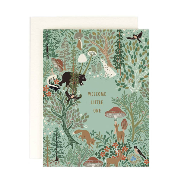 Amy Heitman - Woodland Baby: Single card
