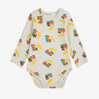 Bobo Choses Bobo Choo Choo All Over Body Onesie