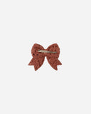 Quincy Mae Crochet Bow ~ Cranberry