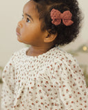 Quincy Mae Crochet Bow ~ Cranberry