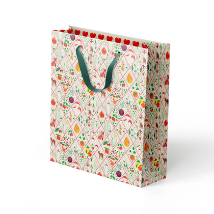 Adelfi - Flora Fauna Diamond Large Gift Bag