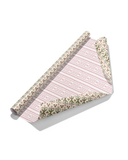 re:mused studio - Brasserie Gift Wrap Sheet – Double Sided: Roll of 3 Sheets