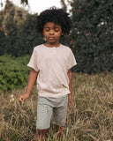 Go Gently Nation - Jersey Henley: Clay stripe / 12/18 months