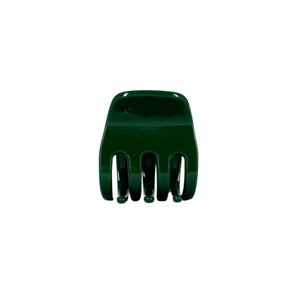 Karst Essentials - Small Hair Claw Clip — Evergreen: No Charm Ring (Standard)