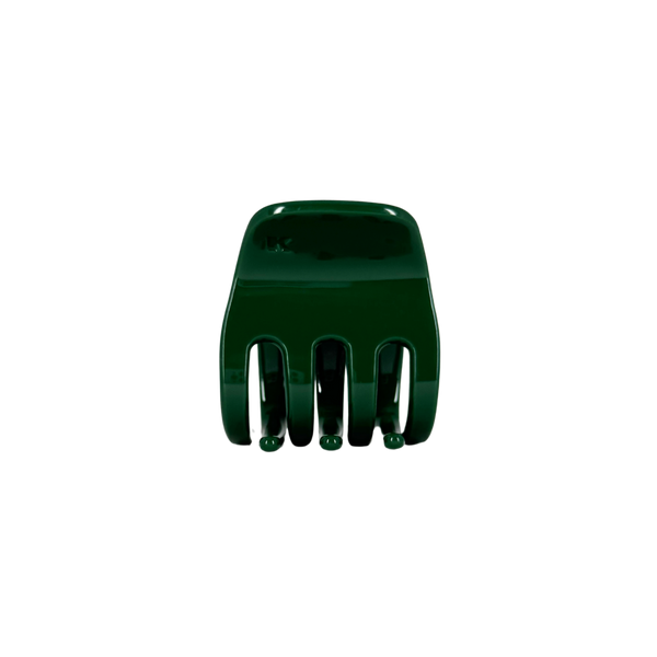 Karst Essentials - Small Hair Claw Clip — Evergreen: No Charm Ring (Standard)
