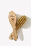 BARNABÉ AIME LE CAFÉ - Baby hairbrush: Bunny