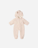 Quincy Mae Bear Jumpsuit ~ Antique
