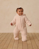 Quincy Mae Bear Jumpsuit ~ Antique