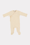 Bebe Organic Bebe Wrap Overall ~ Natural