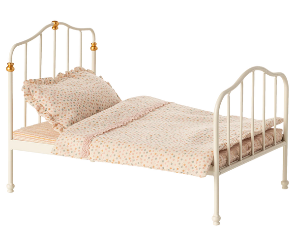 Maileg Vintage Bed ~ Off-white
