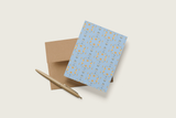 re:mused studio - California Poppy A2 Greeting Card: Single card