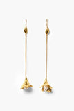 Chan Luu Bellflower Drop Earrings Gold