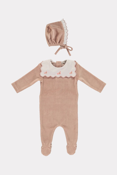 Bebe Organic Bella Baby Set ~ Dusty Rose