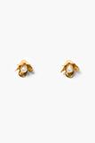Chan Luu Bellflower Stud Earrings White Pearl