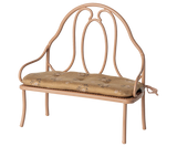 Maileg Mini Vintage Bench ~ Dark powder