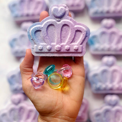 The Sister Made - Crown Bath Bomb - with toy!