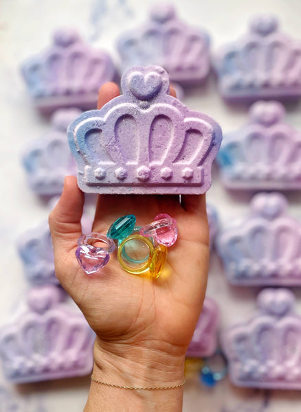 The Sister Made - Crown Bath Bomb - with toy!