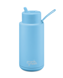 frank green - Ceramic Stainless Steel 34oz Reusable Bottle: Mint Gelato