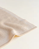 Hvid Blanket Felix ~ Oat