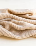 Hvid Blanket Felix ~ Oat