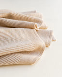 Hvid Blanket Felix ~ Oat
